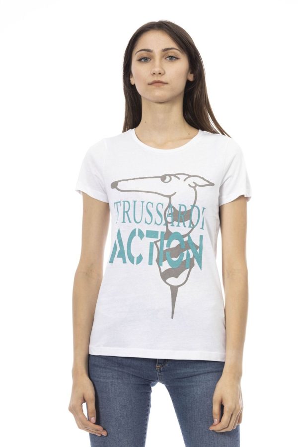 Trussardi Action Camiseta 2BT02_001WHITE