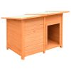 Casota para cão pinho e abeto maciços 120x77x86 cm - Image 5