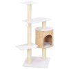 Árvore para gatos c/ postes arranhadores em erva marinha - Image 2