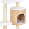 Árvore para gatos c/ postes arranhadores em erva marinha - Image 5