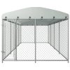 Canil de exterior com telhado 8x4x2,3 m - Image 2