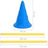 Conjunto de obstáculos para atividades caninas azul e amarelo - Image 9