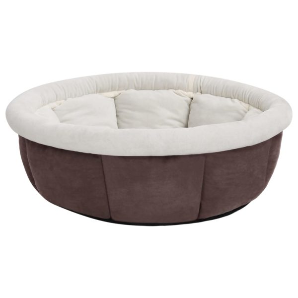 Cama para cães 59x59x24 cm castanho - Image 2