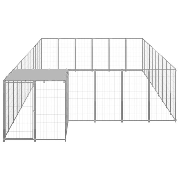 Canil 19,36 m² aço prateado - Image 2