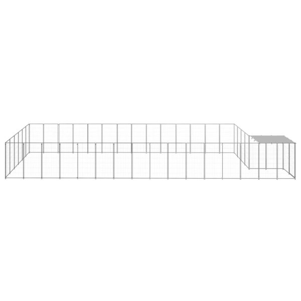 Canil 26,62 m² aço prateado - Image 3
