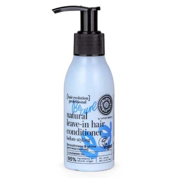 NATURA SIBERICA BE CURL NATURAL ACONDICIONADOR LEAVE-IN SIN ACLARADO 115ML