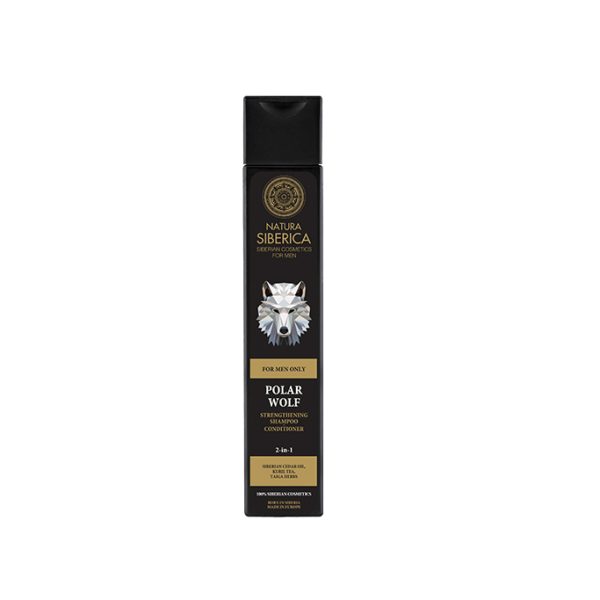 NATURA SIBERICA CHAMPÚ ACONDICIONADOR FORTALECEDOR 2 EN 1 LOBO POLAR 250 ML