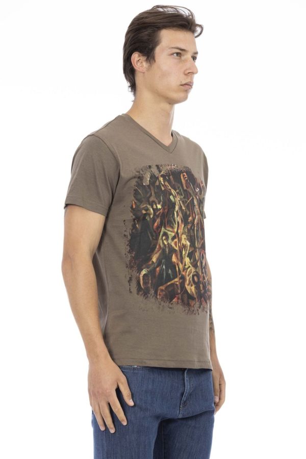 Trussardi Action Camiseta 2AT114_01Brown - Image 2