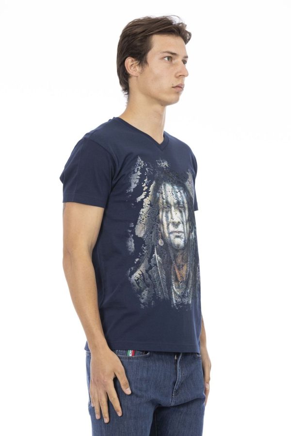 Trussardi Action Camiseta 2AT144_04Blue - Image 2