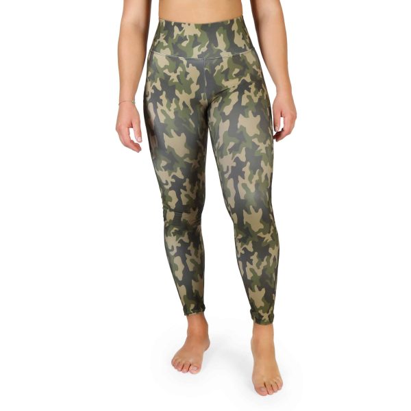 Bodyboo Leggings BB23956_Camo-Green - Image 3