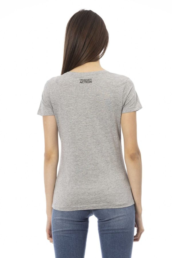 Trussardi Action Camiseta 2BT10_12Grey - Image 3