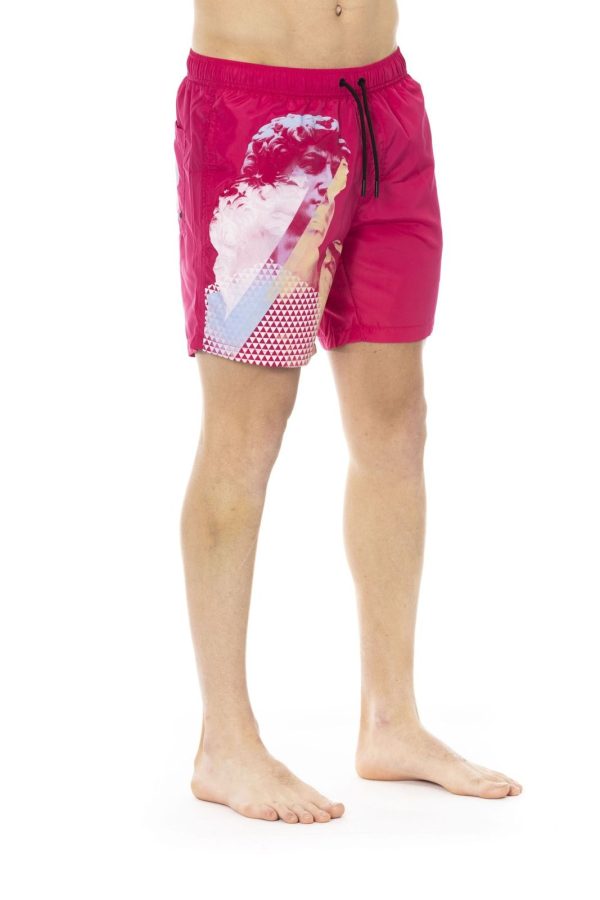 Bikkembergs Beachwear Roupa de banho BKK1MBM14_Fuxia - Image 2