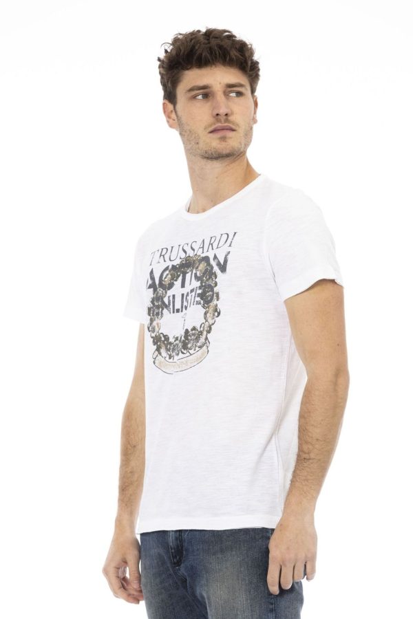 Trussardi Action Camiseta 2AT17_01White - Image 2