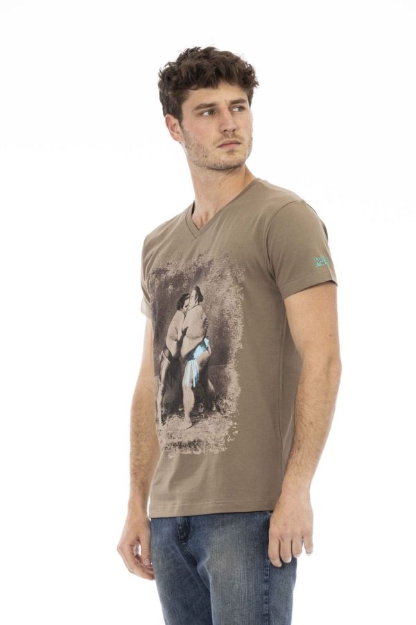 Trussardi Action Camiseta 2AT107_01Mud - Image 2