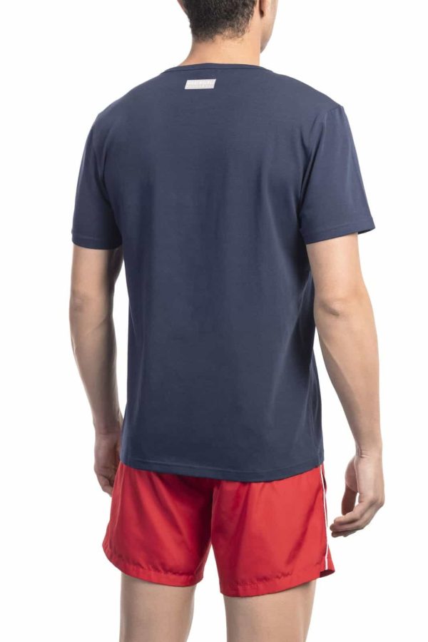 Bikkembergs Beachwear Camiseta BKK1MTS02_NAVY - Image 2