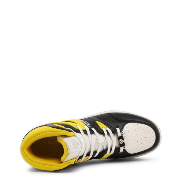 Plein Sport Tênis SIPS993-99_NERO-GIALLO-BCO - Image 3