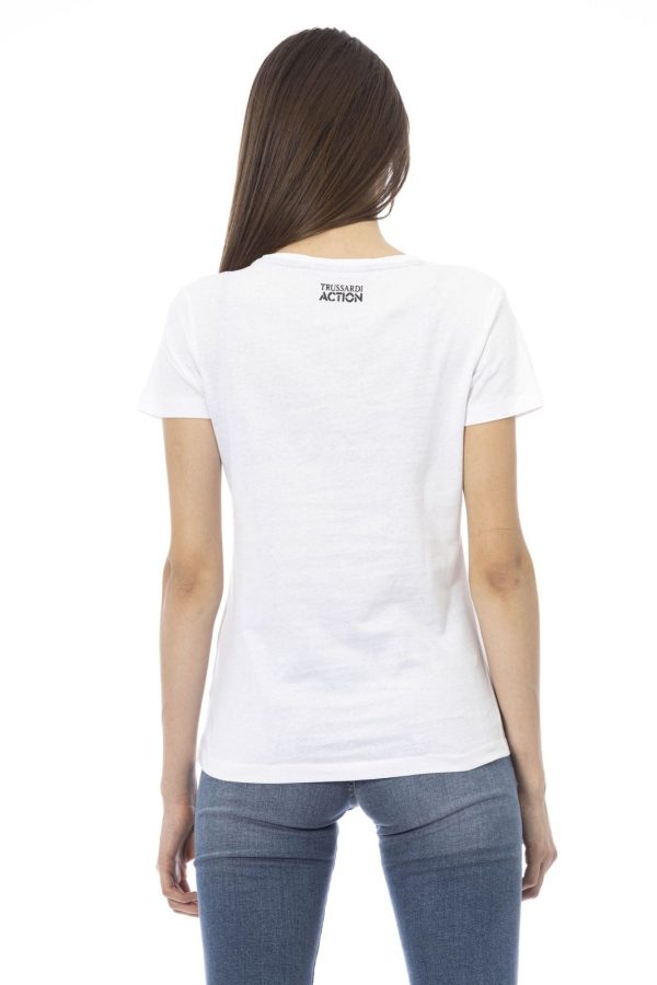 Trussardi Action Camiseta 2BT05M_001WHITE - Image 3