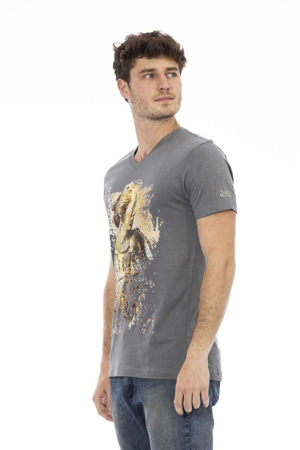 Trussardi Action Camiseta 2AT108_02Grey - Image 2