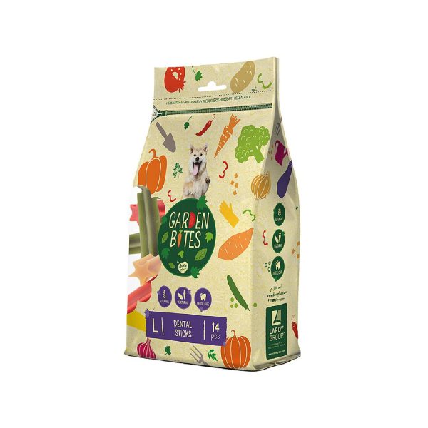 DUVO GARDEN BITES VEGGIE DENTAL STICKS (BLISTER T-L 16 CM 420 GR ( 14 UNI ))