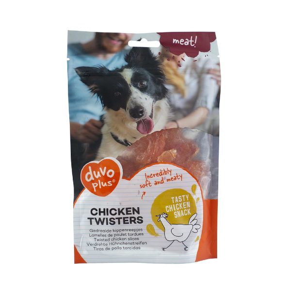 DUVO MEAT TWISTERS DE POLLO BOLSA 80 GR