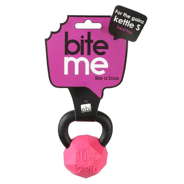 DUVO BITE ME JUGUETE PERRO GOMA KETTLEBELL T-S  10 x 8 x 6,7 CM