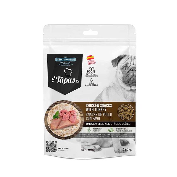 MDT TAPAS GOURMET POLLO Y PAVO 190 gr 12 UNI