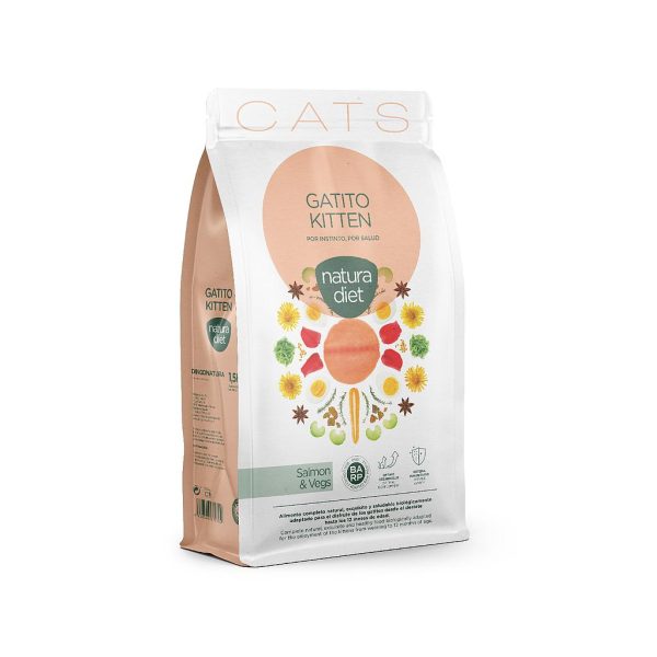 DNG NATURA DIET CAT KITTEN SALMON (1.5 KG)