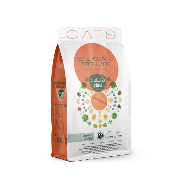 DNG NATURA DIET CAT STERILIZED SALMON (1.5 KG)