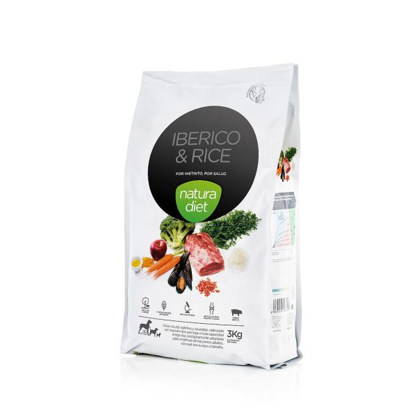 DNG NATURA DIET IBERICO & RICE (3 KG)