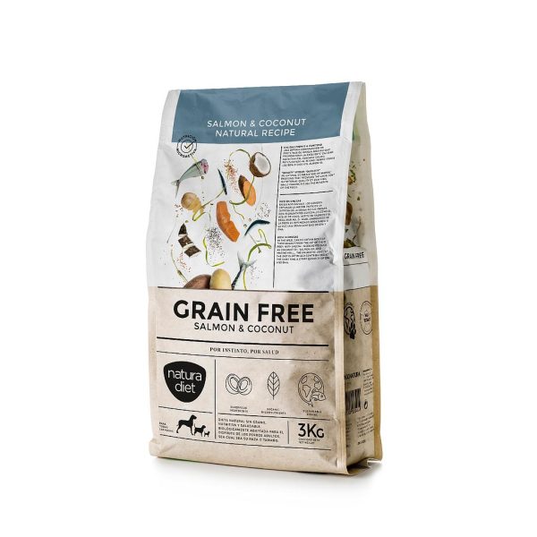 DNG NATURA DIET GRAIN FREE SALMON & COCONUT (3 KG)