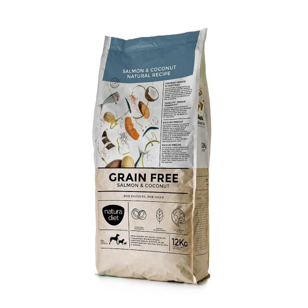 DNG NATURA DIET GRAIN FREE SALMON & COCONUT (12 KG)