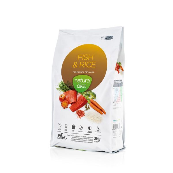 DNG NATURA DIET FISH & RICE (3 KG)