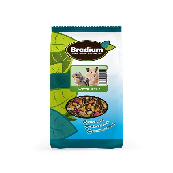 BRADIUM MIXTURA HAMSTER Y ARDILLA (BOLSA 700 GR APROX)