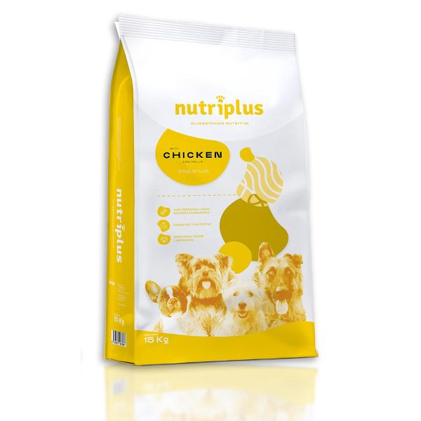 NUTRIPLUS PERROS ADULTO POLLO (375 GR)