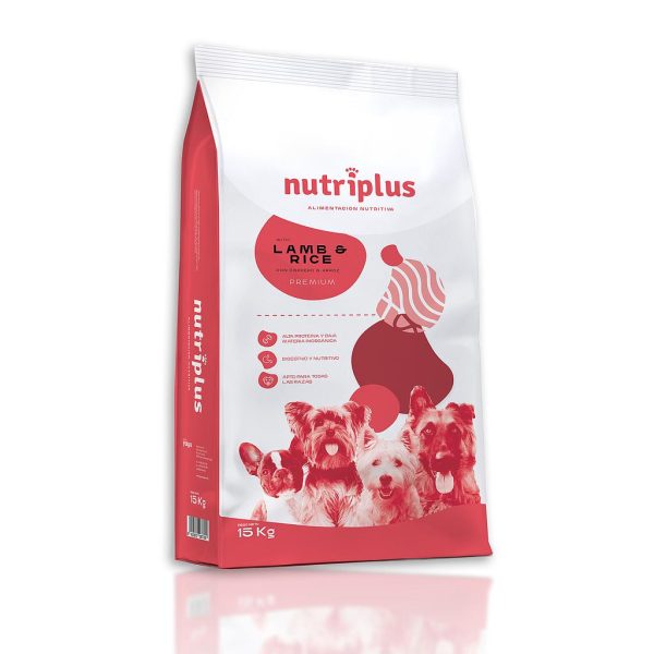 NUTRIPLUS PERROS ADULTO CORDERO (375 GR)