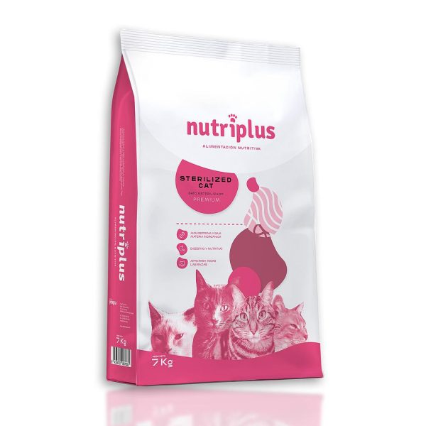 NUTRIPLUS GATOS ADULTO ESTERILIZADO (375 GR)