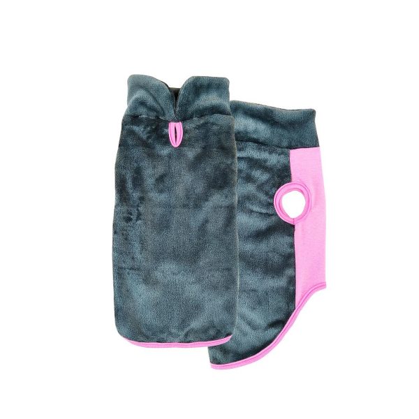 MI&DOG JERSEY POLAR BICOLOR ROSA (T-25)