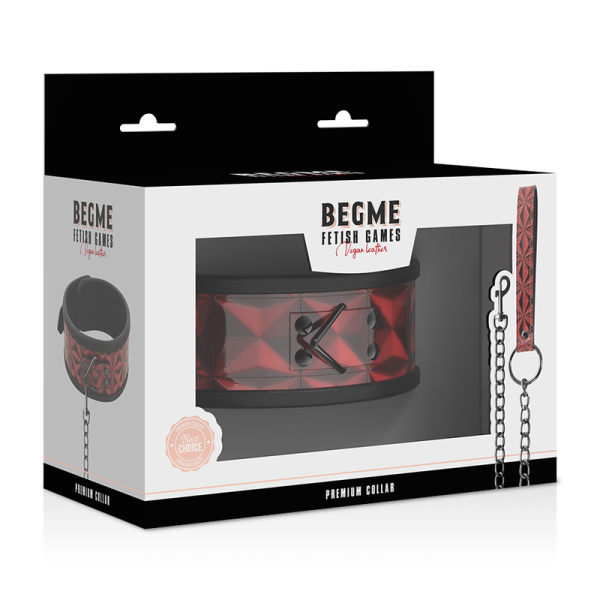 BEGME - RED EDITION PREMIUM COLAR DE COURO VEGAN - Image 7