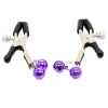 OHMAMA FETICHE - Grampos DE BICO COM SINO LILAC