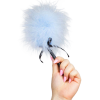 SECRETPLAY - ESPANADOR MARABOU AZUL CLARO