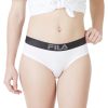 BRAGUITA DEPORTIVA, DE ALGODÓN FILA, BLANCO