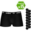 PACK 15 CALZONCILLOS UMBRO EN COLOR NEGRO - Image 2