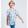 CAMISETA CORTA POPELIN MICKEY LIGHT GREEN - Image 3