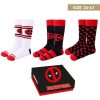 PACK CALCETINES 3 PIEZAS DEADPOOL MULTICOLOR
