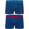 SET 2 BOXERS CRAZY BOXER 95% ALGODÓN ORGÁNICO