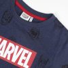 CAMISETA CORTA SINGLE JERSEY PUNTO MARVEL DARK BLUE - Image 3