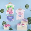 CAMISETA CORTA SINGLE JERSEY PUNTO PEPPA PIG PINK - Image 6