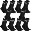 SET DE 10 PARES DE CALCETINES EVERLAST NEGROS