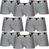 SET DE 8 CALZONCILLOS BÓXER KTM GRIS CLARO