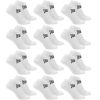 SET DE 12 PARES DE CALCETINES EVERLAST BLANCOS